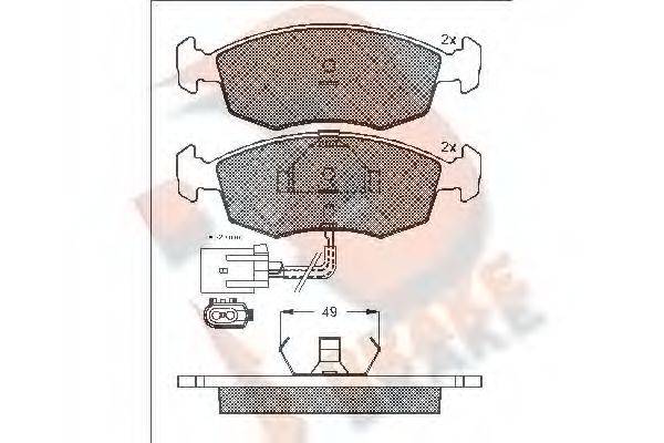 R BRAKE RB0955