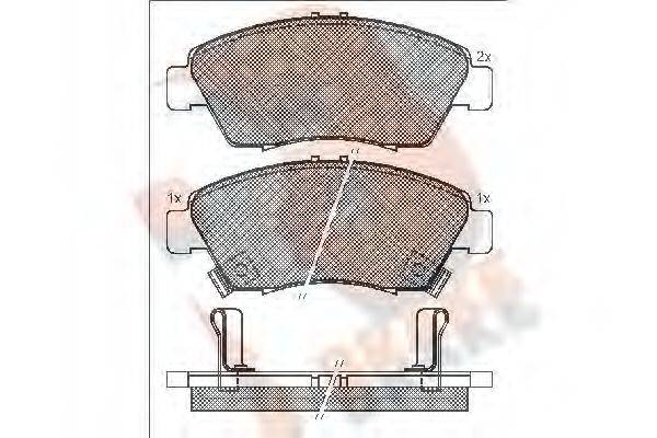 R BRAKE RB0959