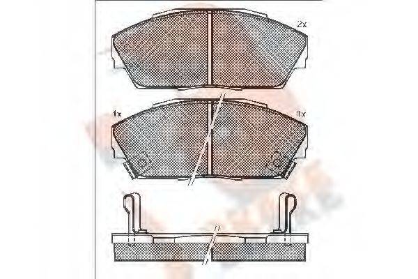 R BRAKE RB0962