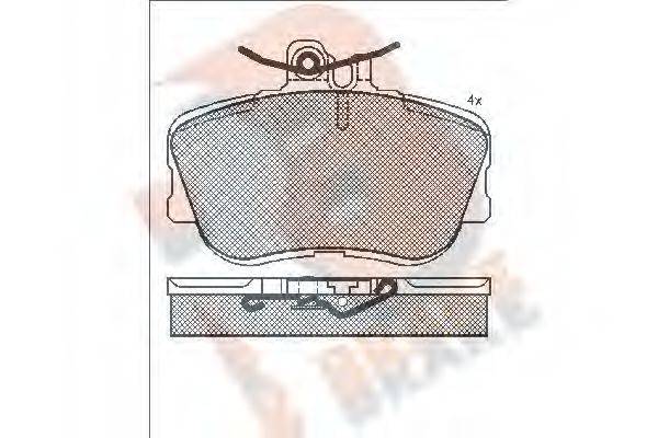 R BRAKE RB0973