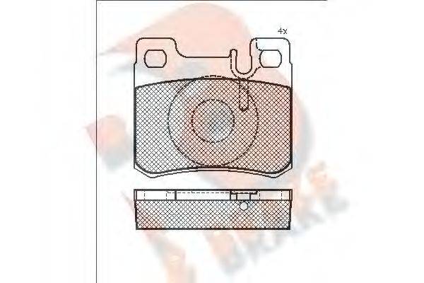 R BRAKE RB0974