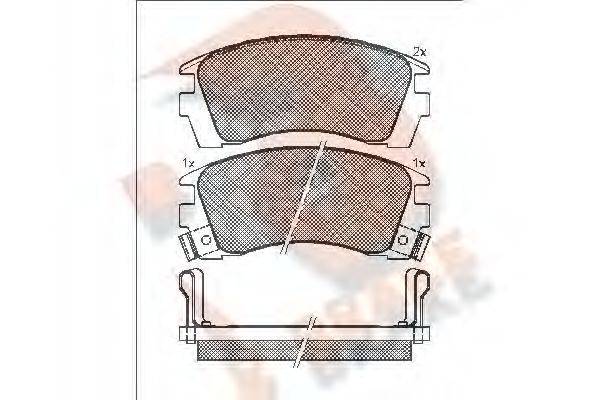 R BRAKE RB0984