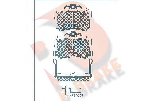 R BRAKE RB0995-701