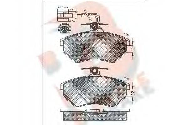 R BRAKE RB0996