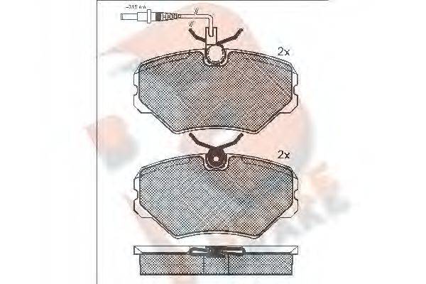 R BRAKE RB1052