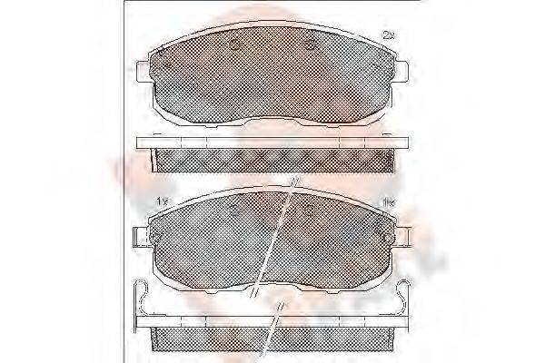 R BRAKE RB1101