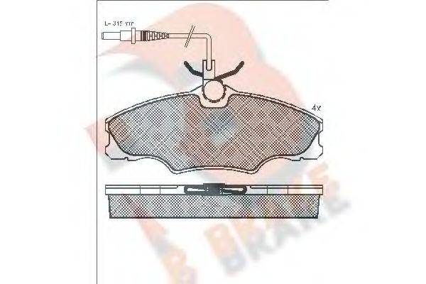R BRAKE RB1107