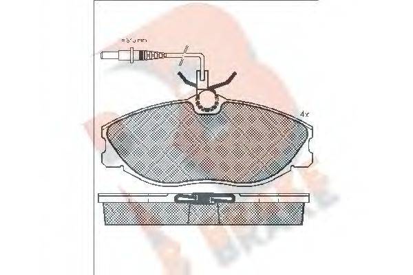 R BRAKE RB1108