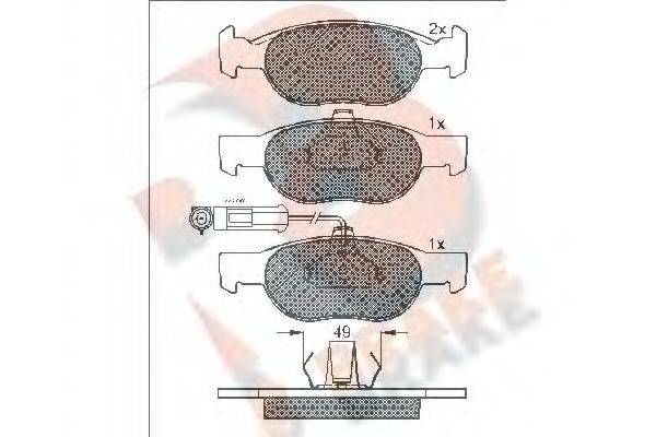 R BRAKE RB1123