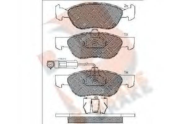 R BRAKE RB1124