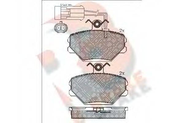 R BRAKE RB1127