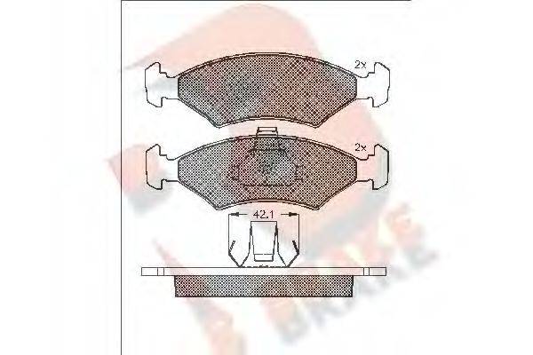 R BRAKE RB1142