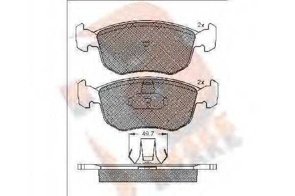 R BRAKE RB1151