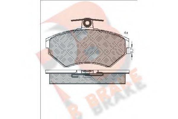 R BRAKE RB1157