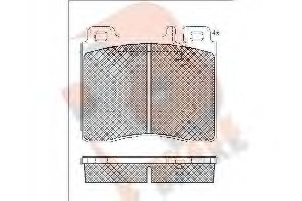 R BRAKE RB1158