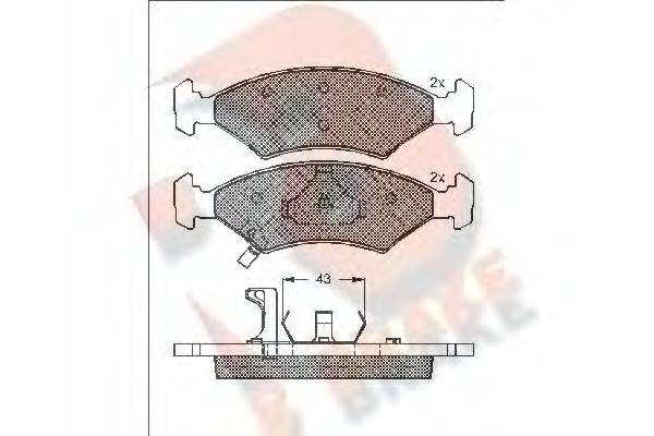 R BRAKE RB1185