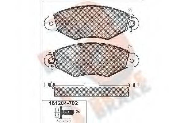 R BRAKE RB1204-702