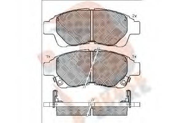 R BRAKE RB1210
