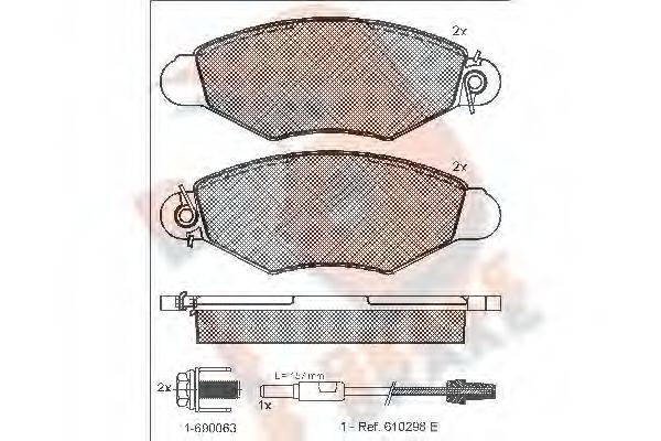 R BRAKE RB1217-203