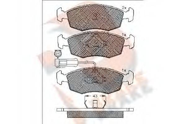 R BRAKE RB1227