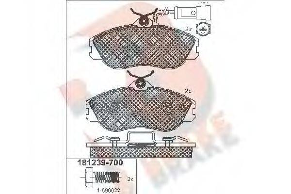 R BRAKE RB1239-700