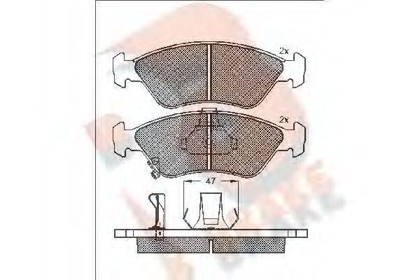 R BRAKE RB1269