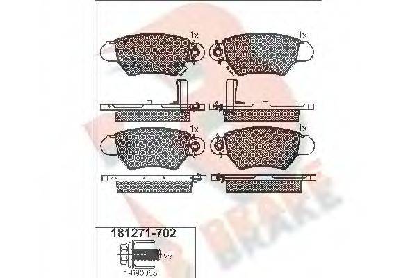 R BRAKE RB1271-702