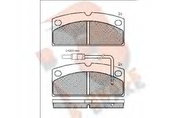 R BRAKE RB1273
