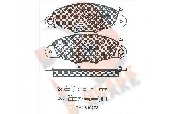 R BRAKE RB1278