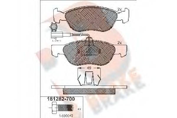 R BRAKE RB1282-700