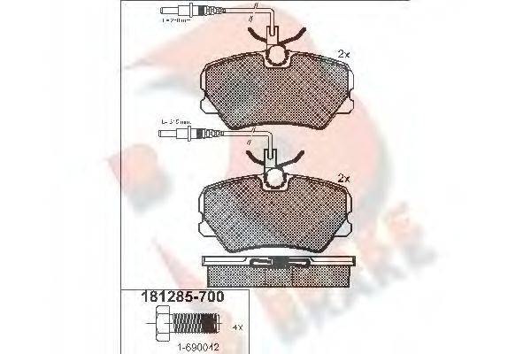 R BRAKE RB1285-700