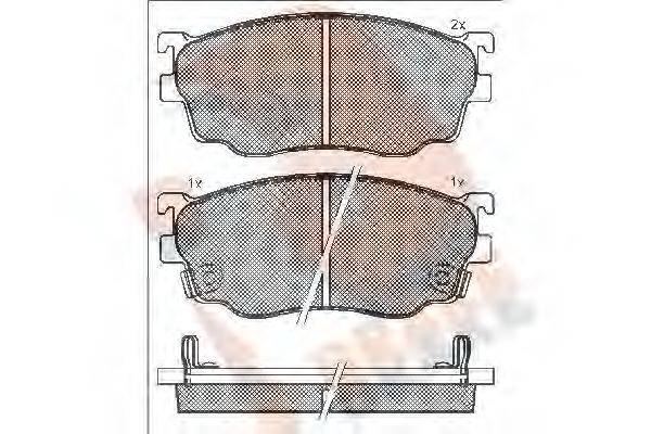 R BRAKE RB1334
