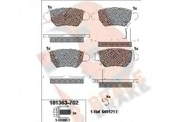 R BRAKE RB1363-702