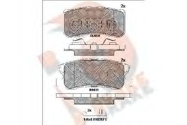 R BRAKE RB1375-202