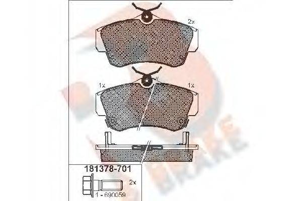 R BRAKE RB1378-701