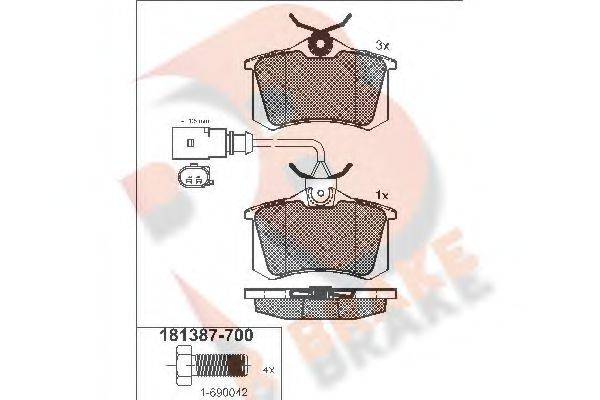 R BRAKE RB1387-700