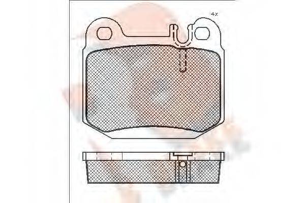 R BRAKE RB1391