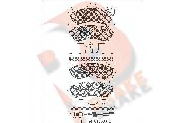 R BRAKE RB1392