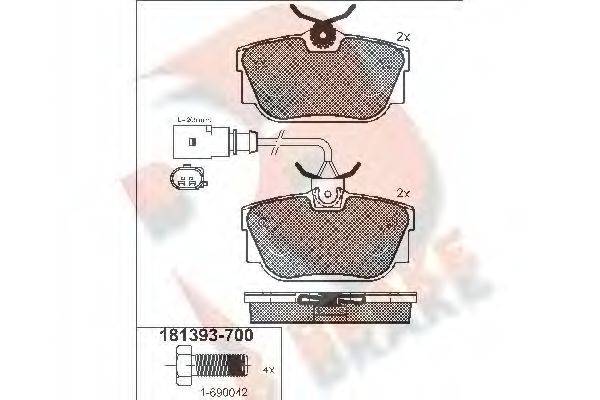 R BRAKE RB1393-700