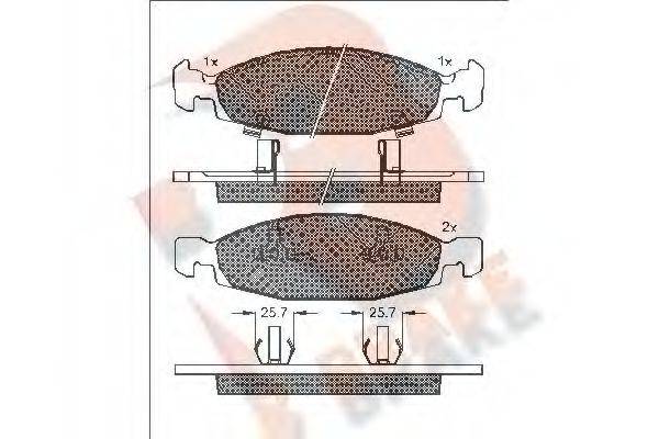 R BRAKE RB1398