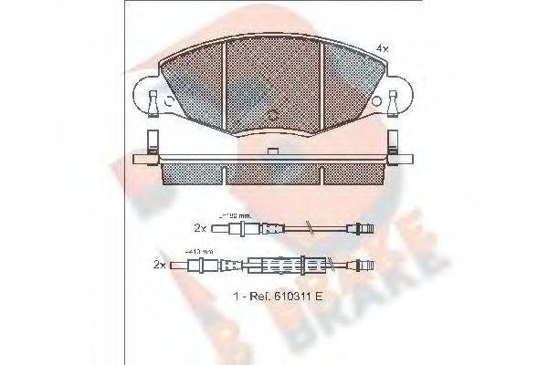 R BRAKE RB1406