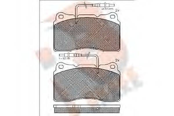 R BRAKE RB1424
