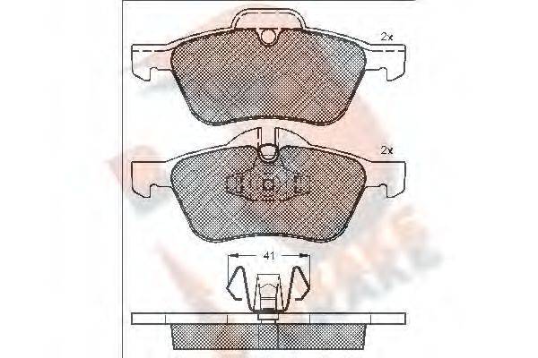 R BRAKE RB1434