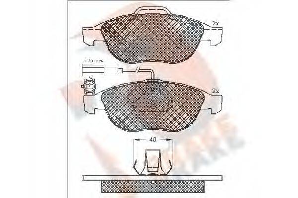 R BRAKE RB1446