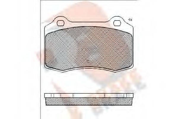 R BRAKE RB1447