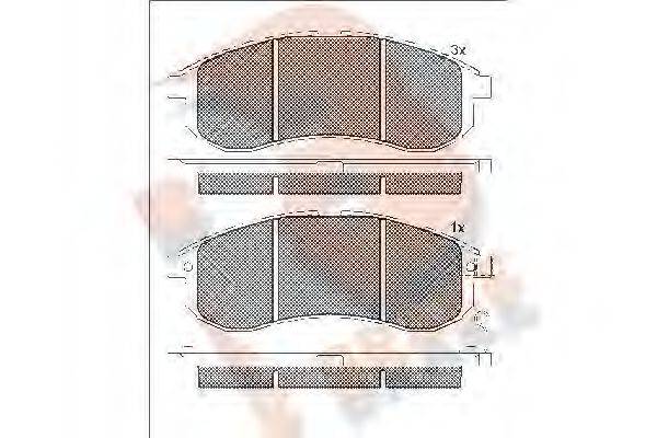 R BRAKE RB1507