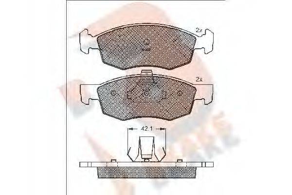 R BRAKE RB1508