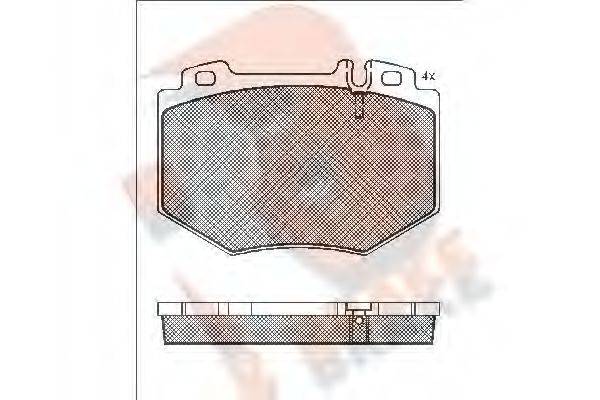R BRAKE RB1538