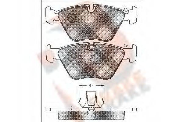 R BRAKE RB1550