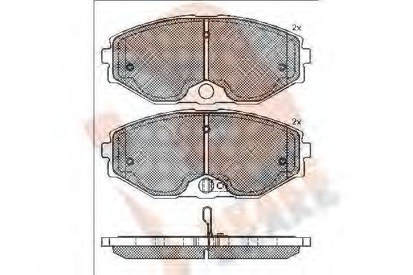R BRAKE RB1568